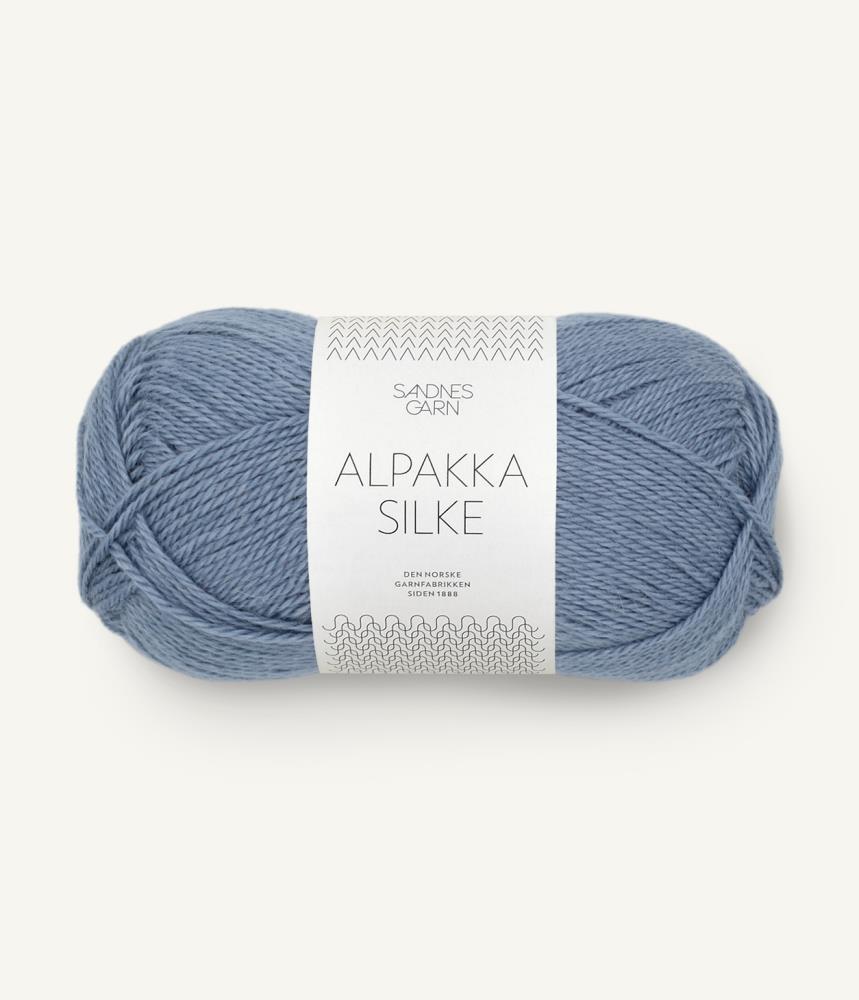 Alpakka Silke denim dunkel